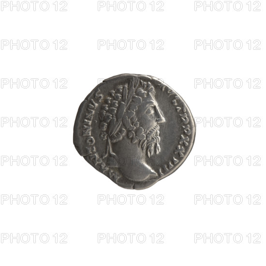 Denarius, Marcus Aurelius (121–180; Roman emperor 161–180), issuer. Obverse: Head of Marcus Aurelius with laurel wreath facing right, inscription 'M ANTONINVS - AVG TR P XXIIII' all around. Reverse: Minerva walking to the right, holding a spear in her raised right hand and a shield in her left, inscription 'COS - III' all around. Iconography: Minerva, Roman deities; motifs: spears, shields. Date: 169–170. Culture/place: Roman Empire (27 BC–476), Rome. Object type/material: coin. Diameter: 17.0–18.0 mm. Weight: 3.20 g. Axis: 0 degrees.