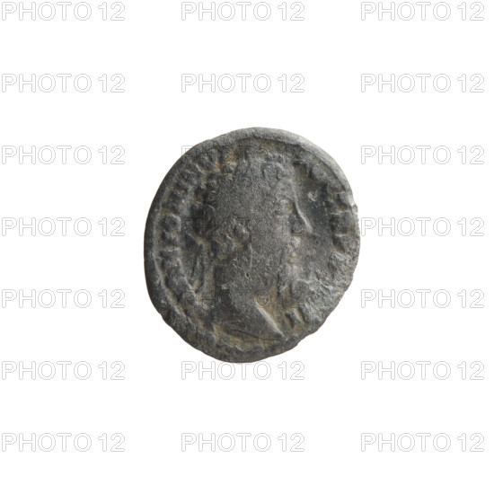 Denarius, Marcus Aurelius (121–180; Roman emperor 161–180), issuer; obverse: head of Marcus Aurelius with laurel wreath facing right, legend 'M ANTONINVS - AVG TR PX, II' all around; reverse: Victoria walking left, holding a wreath in her right hand and a trophy in her left, legend 'CT AVG - COS III' all around; dated 169–170; Roman Empire (27 BC–476), Rome; coin; diameter 17.0–18.5 mm; weight 2.42 g; axis 180 degrees.
