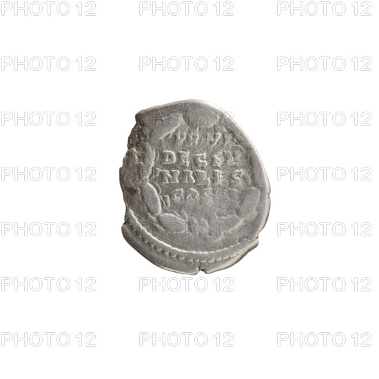 Denarius, Marcus Aurelius (121–180; Roman emperor 161–180), issuer Marcus Aurelius — head of Marcus Aurelius in laurel wreath facing right with inscription 'IMP M ANTONINVS AVG'; reverse: wreath with central four-line inscription 'PR M / DECEN / NALES / COS I' (commemorating decennalia); dated 170–171 CE; Roman Empire; Rome; silver coin (denarius); diameter ~15–18 mm; weight 2.50 g; axis 180°.