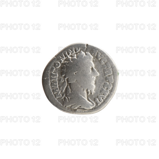 Denarius; obverse: bust of Marcus Aurelius in laurel wreath, armor and paludamentum to right, inscription 'M ANTONINV - AVG TR P XXVI'; reverse: Aequitas standing left, holding scales in right hand and cornucopia in left, inscription 'IM, VI - COS III'; issuer Marcus Aurelius (121–180; Roman emperor 161–180); iconography: personification Aequitas, paterae, cornucopias; date 171–172; Roman Empire (27 BC–476), Rome; coin; diameter 17.5–19.0 mm; weight 2.75 g; axis 0°.