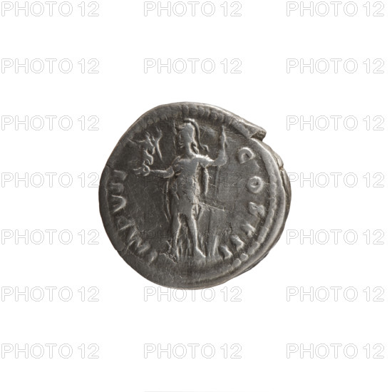 Denarius, Marcus Aurelius (121–180; Roman emperor 161–180), issuer: Marcus Aurelius; subject and iconography: head of Marcus Aurelius with laurel wreath facing right, legend 'M ANTONINV, AVG - GERM TR P XXIX' (obverse); Roma standing left holding Victoria in her outstretched right hand and a spear in her left, legend 'IMP VII - COS III' (reverse). Date: 174–175. Materials/format: Roman coin; diameter 18.5–19.0 mm; weight 2.97 g; axis 15 degrees.