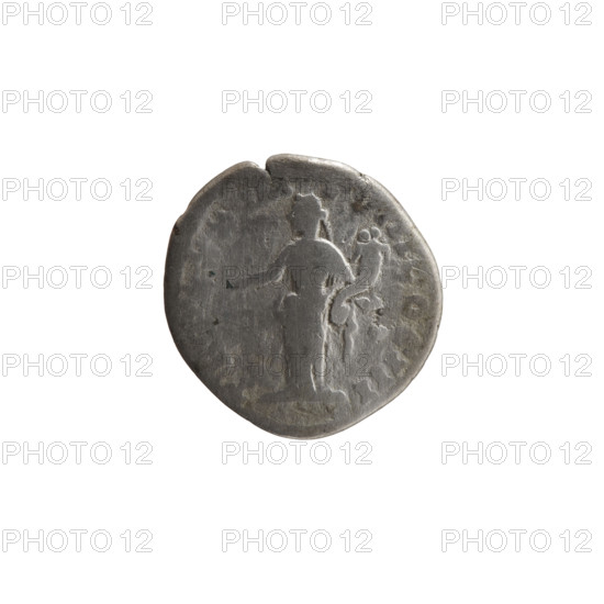 denarius, Marcus Aurelius (121–180; Roman emperor 161–180), issuer Marcus Aurelius; obverse: head of Marcus Aurelius with laurel wreath facing right, inscription M ANTONINVS AVG - GER; reverse: Aequitas (personification) standing left, holding scales in her right hand and a cornucopia in her left, inscriptions T, P XXX, M - P VIII COS III; date 175–176; Roman Empire (27 BC–476), Rome; coin; diameter 18.0 mm; weight 2.67 g; axis 0 degrees.