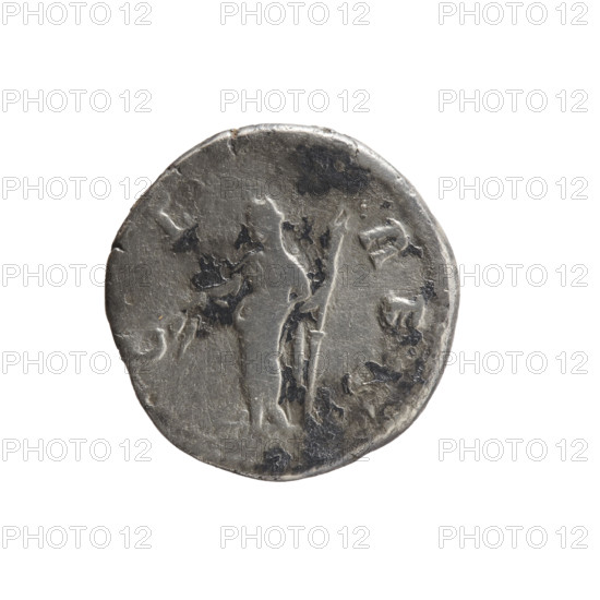 Denarius; obverse: bust of Faustina II in diadem and drapery facing right, inscription 'FAVSTINA - AVGVSTA' all around; reverse: Ceres veiled standing left, holding ears of corn in her extended right hand and a torch in her left, inscription 'C E - RES' all around. Issuer: Marcus Aurelius (Roman emperor 161–180). Faustina the Younger (ca. 130–176), Roman empress 161–176 — iconography: ears of corn, torches, Roman deities (Ceres). Date: 161–176. Roman Empire, Rome. Coin type: denarius; diameter 16.5–17.0 mm; weight 2.85 g; axis 180°.