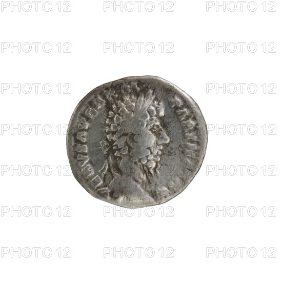 Denarius of Lucius Verus (130–169; Roman emperor 161–169). Obverse: Head of Lucius Verus in laurel wreath facing right, legend 'L VERVS AVG ARM - PARTH MAX'. Reverse: Pax standing left, holding a twig in his right hand and a cornucopia in his left, legend 'TR P VI IMP IIII COS II'. Episode: PAX, 166. Roman Empire (27 BC–476), Rome. Coin; diameter 17.0–18.5 mm, weight 3.05 g, axis 180°.