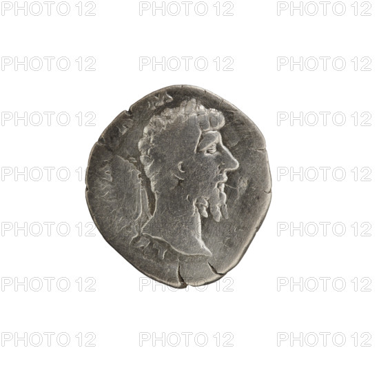 Denarius of Lucius Verus (130–169; Roman emperor 161–169). Obverse: Head of Lucius Verus with laurel wreath facing right, inscribed 'L VERVS AVG ARM - PAR, AX' around. Reverse: Aequitas seated left, holding scales in his right hand and a cornucopia in his left, inscribed 'TR P VIII IMP - V COS III' around. Dated 168. Roman Empire (27 BC–476). Coin, diameter 18.0–19.0 mm, weight 2.70 g, axis 0°.