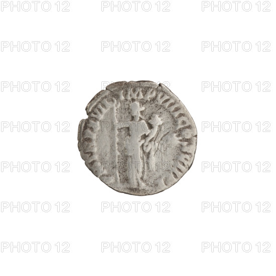 Denarius of Commodus (reign 177–192 CE). Obverse: Head of Commodus laureate, facing right; inscription: L A VR COM - M AVG P FEL. Reverse: Fides standing left, holding a banner in her right hand and a cornucopia in her left; star in right field; inscription: P M TR P XVII - IMP VIII COS VII PP. Date: 192 CE. Roman Empire, Rome. Coin: silver denarius; diameter 16.5–17.0 mm; weight 2.20 g; axis 180°.