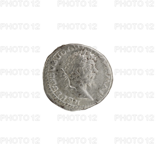 Denarius; obverse: LSEPTSEVAVGIMPXIPARTMAX — Head of Septimius Severus with laurel wreath facing right, pearl rim. Reverse: AEQVITA TI AVGG — Aequitas standing frontally, head turned left, holding scales in right hand and cornucopia in left, pearl rim. Date: 198–200. Culture: Roman Empire (27 BC–476). Place: Rome. Material: coin. Diameter: 18.0–19.0 mm. Weight: 3.94 g. Maker/subject: Septimius Severus (Roman emperor, 146–211).