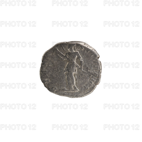 Denarius, Julia Domna (ca. 160–217; Roman empress 193–211). Obverse: IVLIA AVGVSTA — bust of Julia facing right, pearl border. Reverse: DI(C)IFERA — Diana with a crescent on her shoulders, standing left, holding a torch in both hands, pearl border. Date: 198–209. Roman Empire. Coin. Diameter: 15.5–16.5 mm. Weight: 2.90 g.