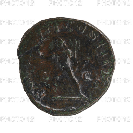 Sestertius of Elagabalus (reigned 218–222 CE), Roman Empire, dated 221. Obverse: Bust of Elagabalus in laurel wreath, armor and paludamentum to the right; legend IMPCAESMAVRANTONINVSPIVSAVG; pearl border. Reverse: Sol naked with a cloak on his shoulders, striding to the left, right hand raised, holding a whip in the left; star in the left field; letters SC on the sides; pearl border. Coin: Rome; diameter about 29.0–29.5 mm; weight 20.10 g.