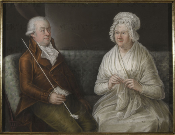 Portrait of Friedrich Adolf Riedesel, Baron of Eisenbach; Johann Heinrich Schröder (1757–1812), ca. 1795; pastel on paper; German pastel; male portrait; height 38 cm, width 32.3 cm; inscription/revindication: Riedesel, Friedrich Adolf von (1738–1800); Jelenia Góra (Lower Silesian Voivodeship) provenance note.