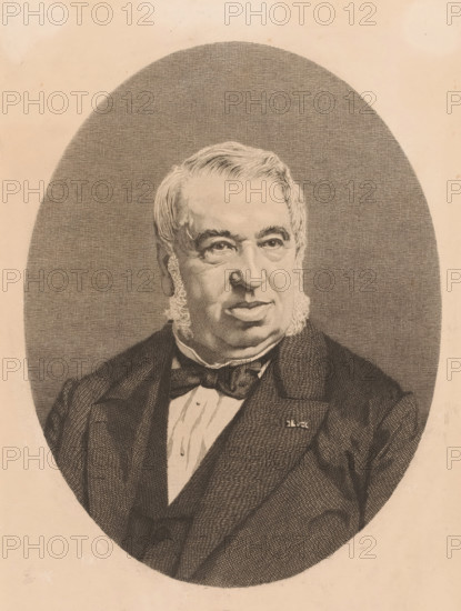 Portrait of an unknown man, possibly Degand, print, annotation: '1er état', printmaker: Auguste Danse (signed by artist), 1884, paper, etching, height 266 mm x width 207 mm, The person depicted is possibly notary Degand. This is based on an annotation in the bottom margin., anonymous historical person portrayed alone, A sepia-toned engraved portrait shows an older man from the chest up inside an oval frame, with combed back hair and full sideburns, a rounded face with a composed expression, a high-collared shirt and a bow tie beneath a dark suit jacket, textured shading lines throughout the image, and a plain light background outside the oval.