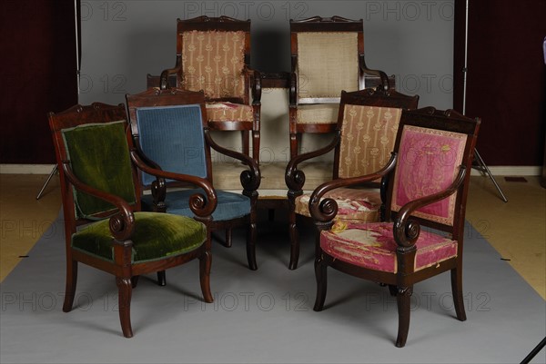 Fauteuils et canapé d'époque Empire