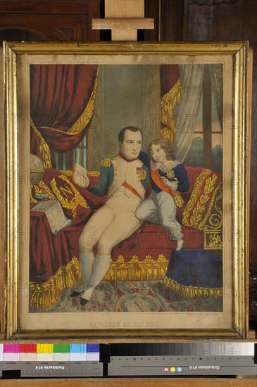 " Napoleon and his son "