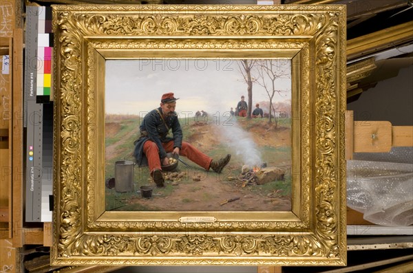 Grolleron, 'Le cuisiner de l'escouade, 44e régiment d'infanterie'