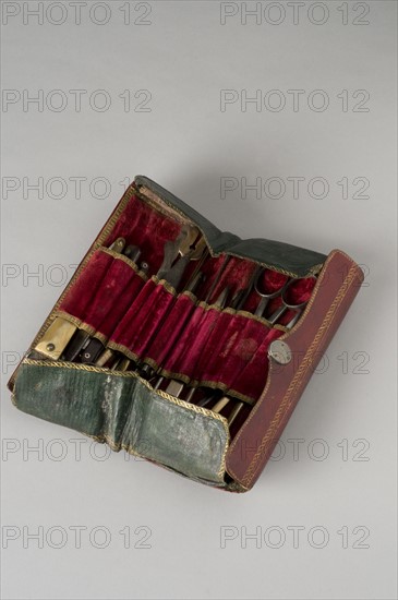 Country surgeon case, 1st third of the 19th Century