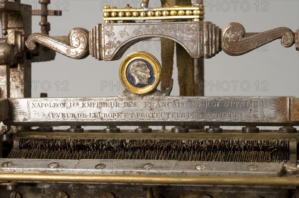 Model loom (detail), French First Empire