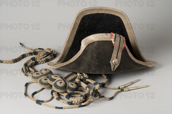Policeman cocked hat, model 1846, 19th Century