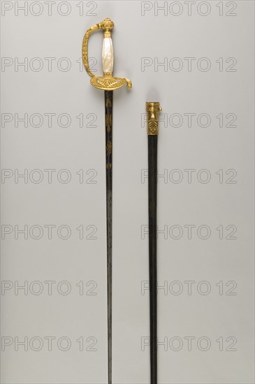 Officer's sword, French Restoration