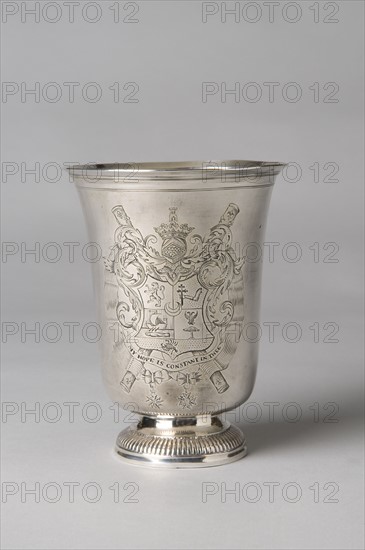 Large silver cup, French Restoration