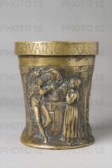 Grand pot en bronze, époque du bicentenaire de la Révolution