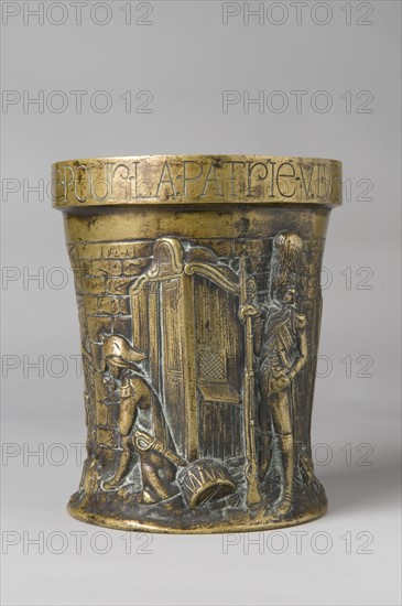 Large bronze pot, from the 200 years anniversary of the French Revolution