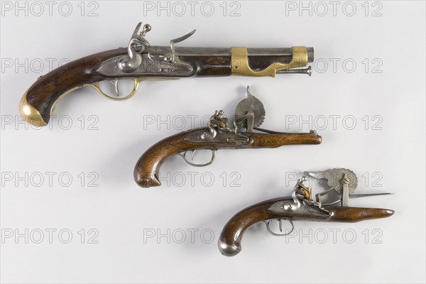 Flintlock pistols, 18th Century