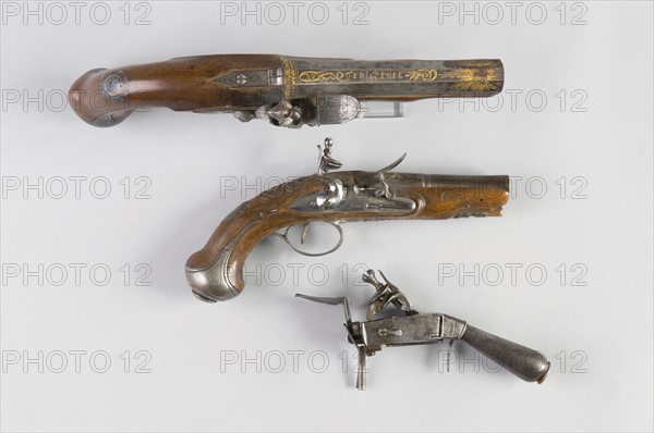 Flintlock pistols, 18th Century