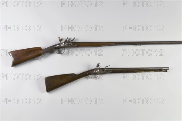 Hunting flintlock rifles, 18th Century