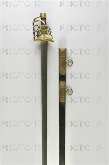 Sabre from a cavalry officer or a dragoon, French Restoration