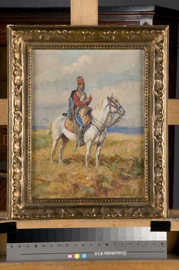 Desvareux, "Le hussard à cheval", 1802