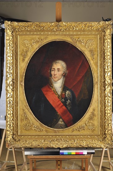 Claude Marie Dubuffe, "Portrait de Joseph Fouché"