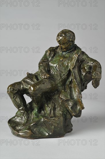 Jean-Baptiste Carpeaux, "L'empereur Napoléon 1er assoupi"