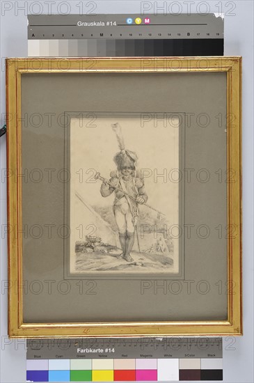 Nicolas Toussaint Charlet, "Maître tambour infanterie de ligne 1809"