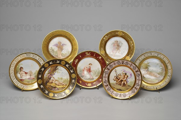 Assiettes en porcelaine