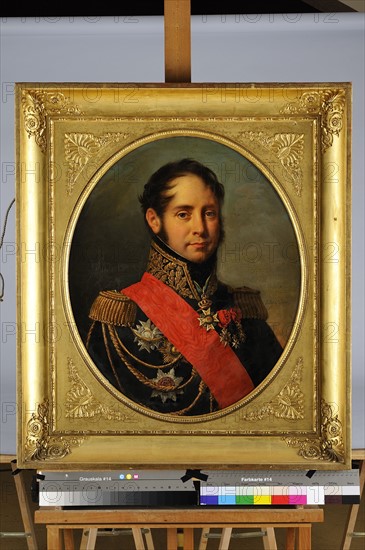 Robert Lefevre, "Portrait du Général Michault"