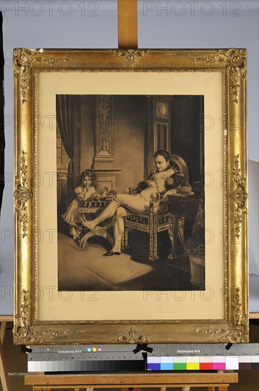 E. Triouiller, "Napoléon et son fils, le roi de Rome"