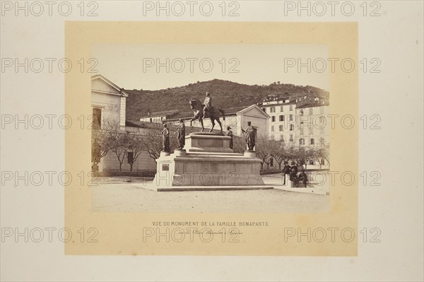 Ajaccio. La fontaine des lions