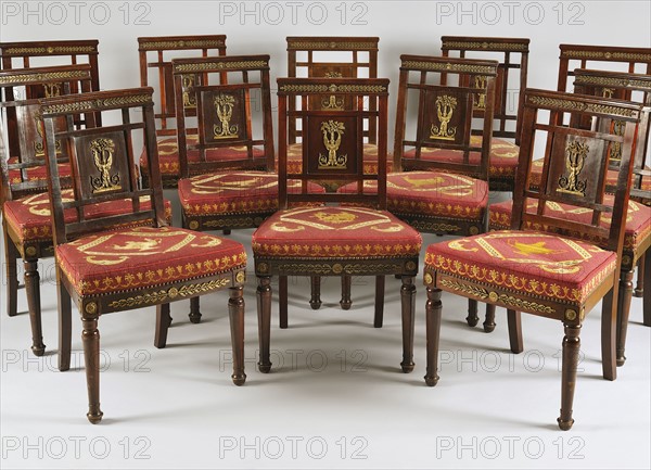 Chaises de style Empire