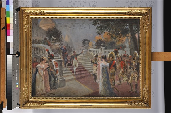 Orange, "Vive l'Empereur" Napoléon aux Tuileries