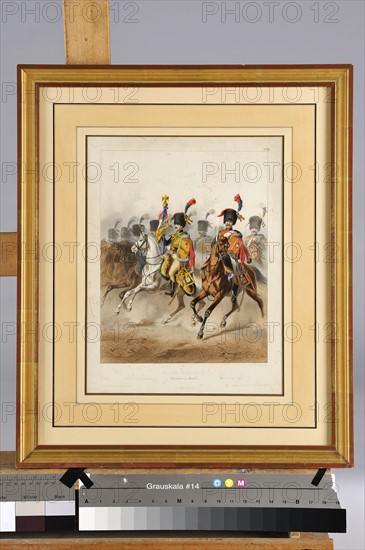 Gve David, Garde Impérial, chasseurs à cheval