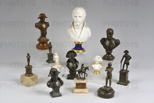 Ensemble de sculptures à l'effigie de Napoléon 1er