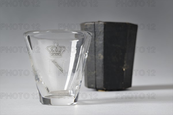 Verre de voyage du 2nd Empire