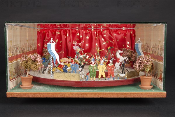 Jouet : diorama du cirque