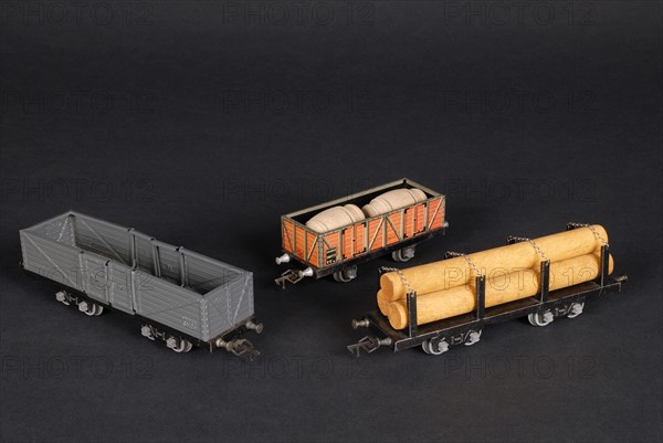 Jouets : 3 wagons JEP