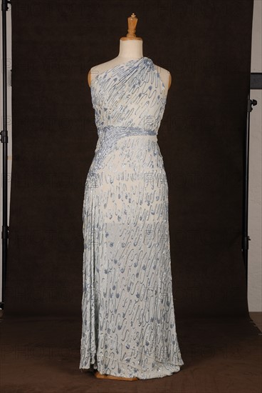 Theatrical costume : 1930-1940 sequin evening dress