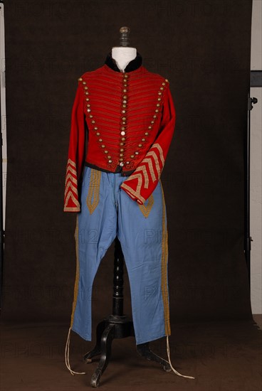 Costume de théâtre : costume de soldat style Ier Empire