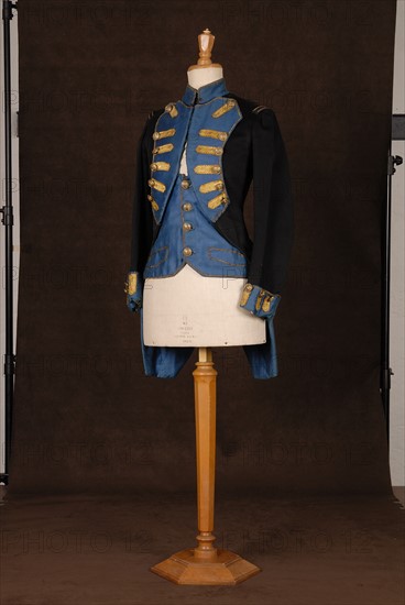 Theatrical costume : soldier costume, Louis XV style