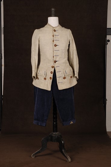 Costume de théâtre : costume de manant style Louis XV