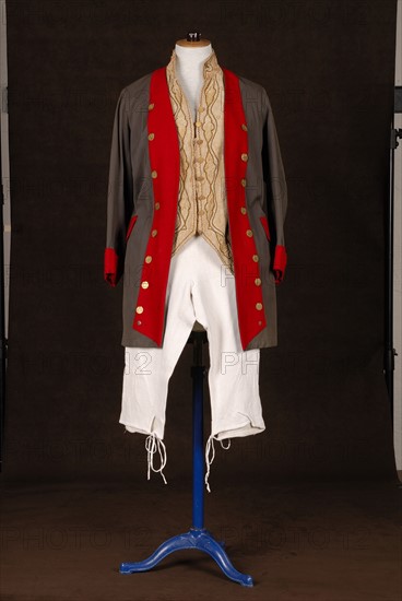 Costume de théâtre : costume de valet de chambre