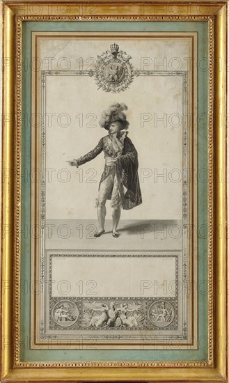 "Prince Grand dignitaire", Gravure extraite du Livre du Sacre